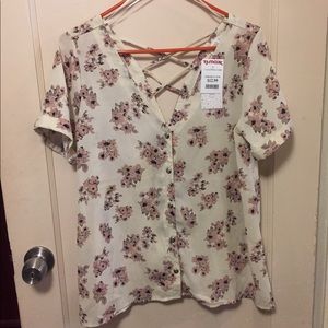 Floral Print Shirt top